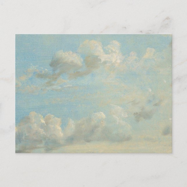 John Constable - Cloud-Studie Postkarte (Vorderseite)