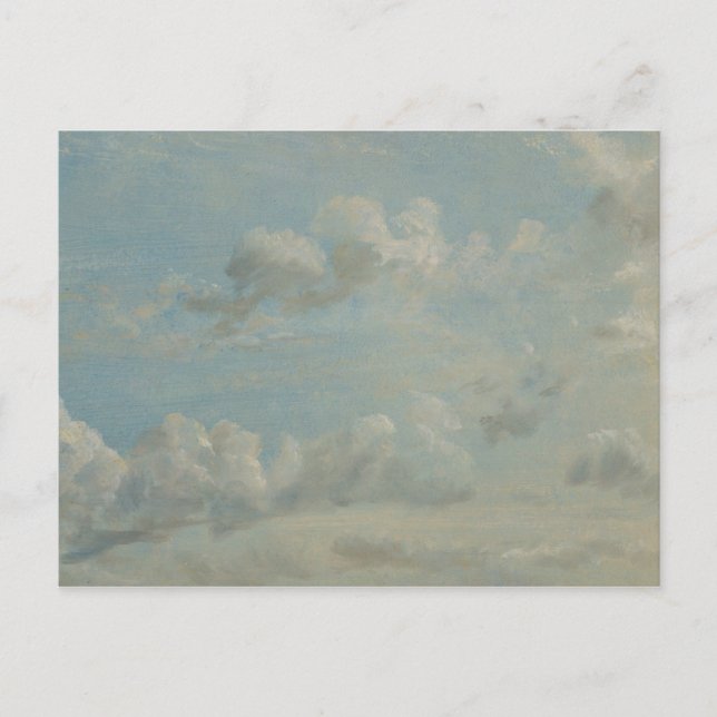 John Constable - Cloud-Studie Postkarte (Vorderseite)