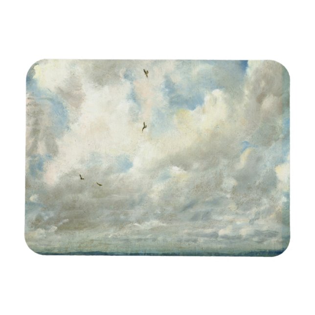 John Constable Cloud Study, 1821 Magnet (Horizontal)