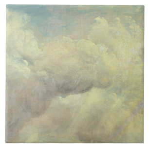 John Constable Cloud Study, c.1821 (Öl auf Canva Fliese