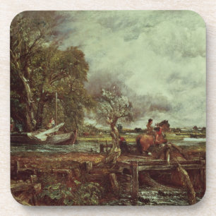 John Constable das Springenpferd, c.1825 (Öl an Untersetzer