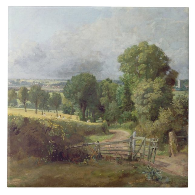 John Constable | der Eingang zum Fenn-Weg Fliese (Vorderseite)