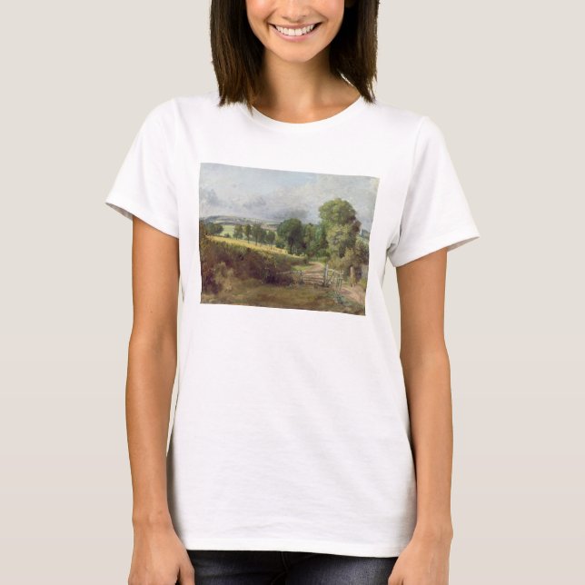 John Constable | Der Eingang zur Fen Lane T-Shirt (Vorderseite)
