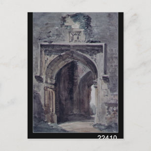 John Constable East Bergholt Church Postkarte