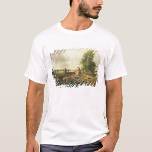 John Constable   ein Boot, das einen Verschluss T-Shirt