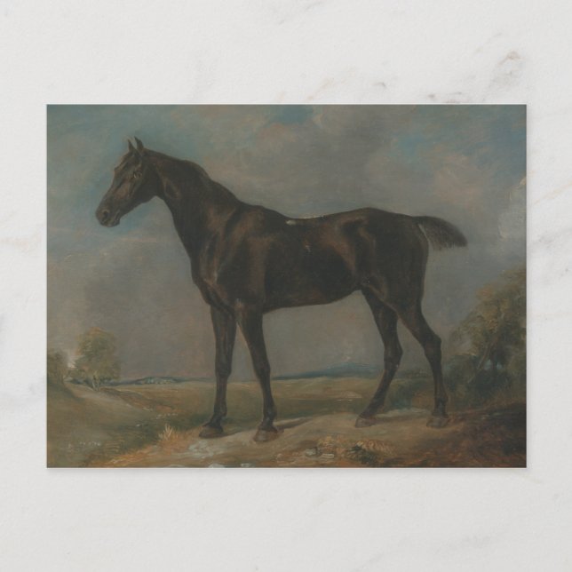 John Constable - Golding Constable's Black Riding Postkarte (Vorderseite)