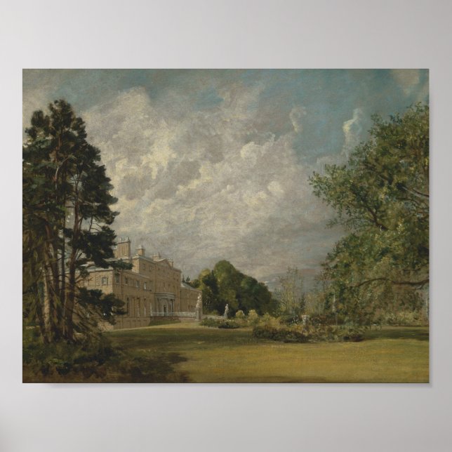 John Constable - Malvern Hall, Warwickshire Poster (Vorne)