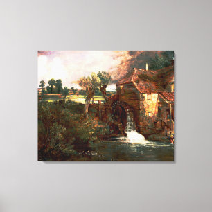John Constable - Parham Mill (modifiziert) Leinwanddruck