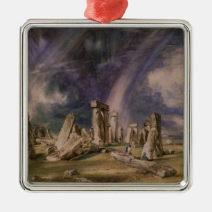 John Constable Stonehenge, 1835 Silbernes Ornament