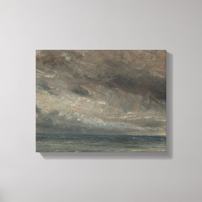 John Constable - Stormy Sea, Brighton Leinwanddruck (Vorderseite)