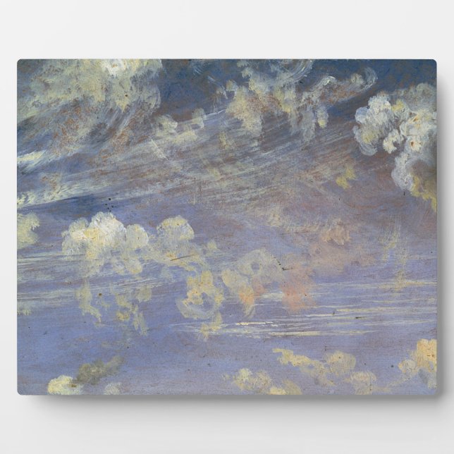 John Constable | Studie über Cirrus Clouds Fotoplatte (Vorderseite)