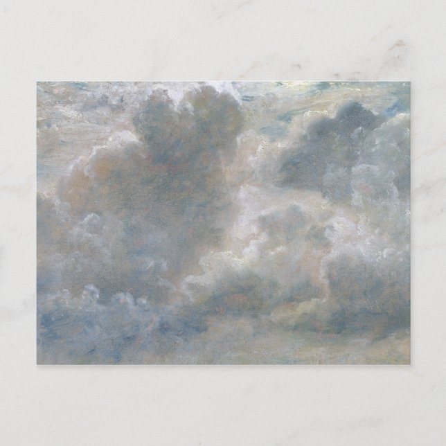 John Constable | Study of Cumulus Clouds, 1822 (oi Postkarte (Vorderseite)