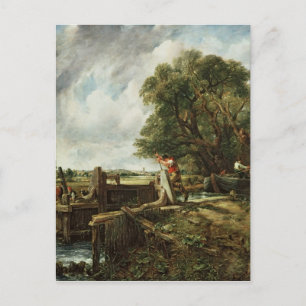 John Constable The Lock, 1824 Postkarte