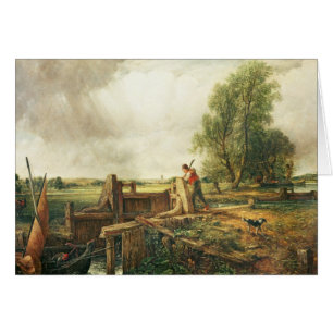 John Constable   un bateau passant une serrure