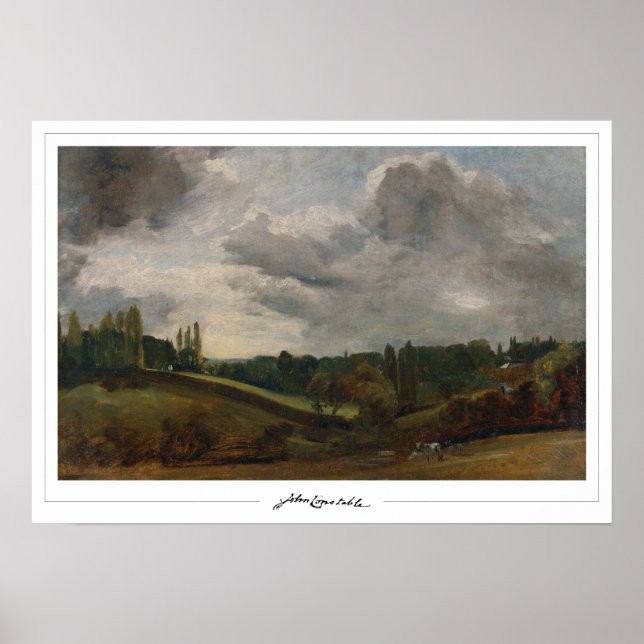 John Constable Zedign Art Poster #10-2 (Vorne)