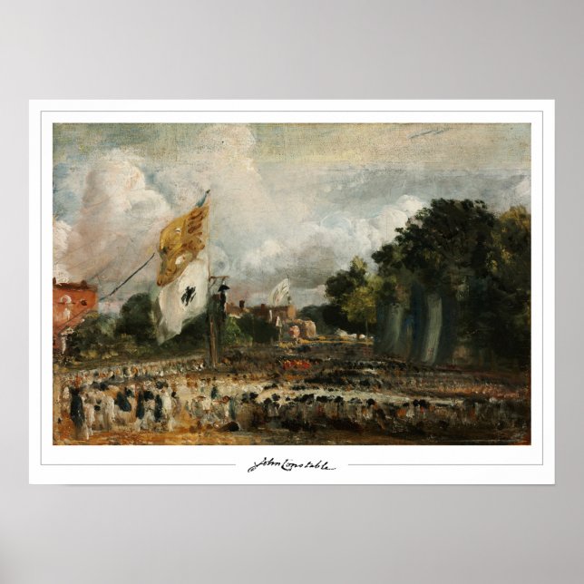 John Constable Zedign Art Poster #32 (Vorne)