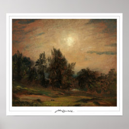 John Constable Zedign Art Poster #335-2