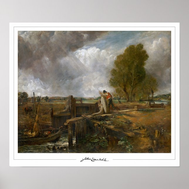 John Constable Zedign Art Poster #34-2 (Vorne)