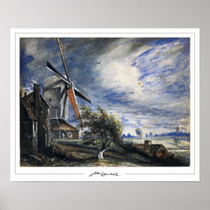 John Constable Zedign Poster d'art #243-2