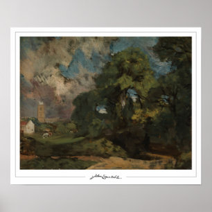 John Constable Zedign Poster d'art #245-2