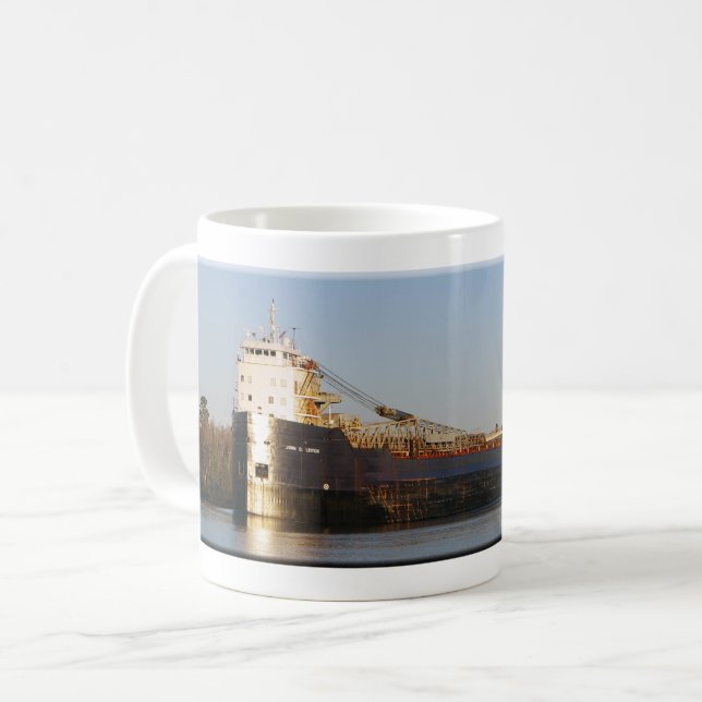 John D. Leitch-Kaffee-Tasse Kaffeetasse (Vorderseite Links)