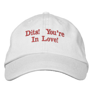 John Daker: Dits! Du bist in der Liebe! Hat Bestickte Baseballkappe
