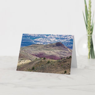 John Day Fossil Beds National Monument, Oregon Karte