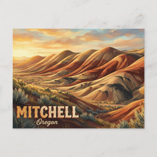 John Day Fossil Beds National Monument USA Postkarte
