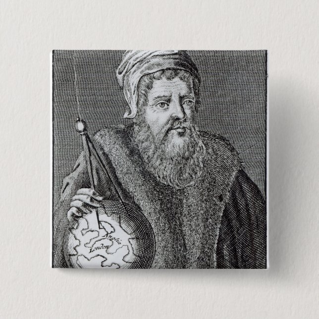John Dee ein Londoner Button (Vorderseite)