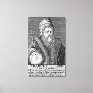 John Dee ein Londoner Leinwanddruck