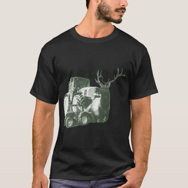 John Deere Tractor T-Shirt (Vorderseite)