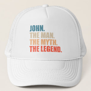 John Der Mann, der Mythos, die Legende Truckerkappe