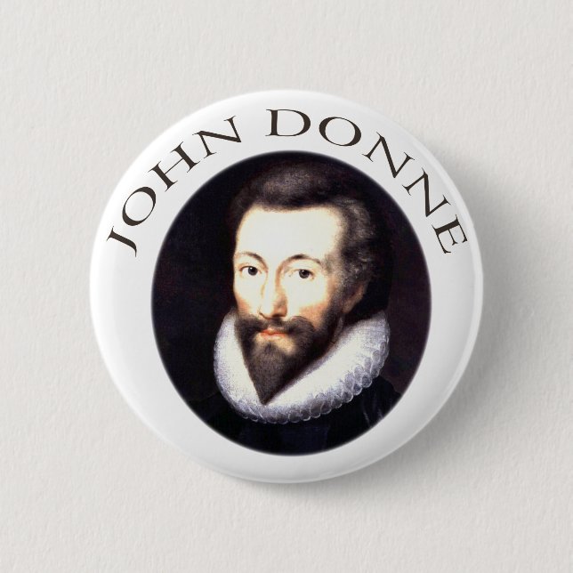 John Donne Button (Vorderseite)