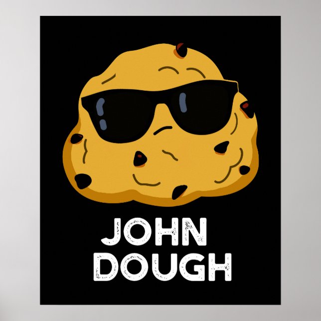 John Dough Funny Baking Pub Dark BG Poster (Vorne)