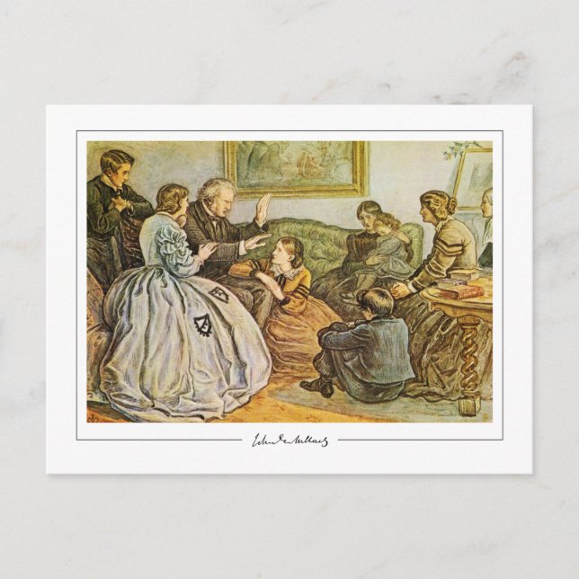 John Everett Millais #143 - Fine Art Postcard Postkarte (Vorderseite)