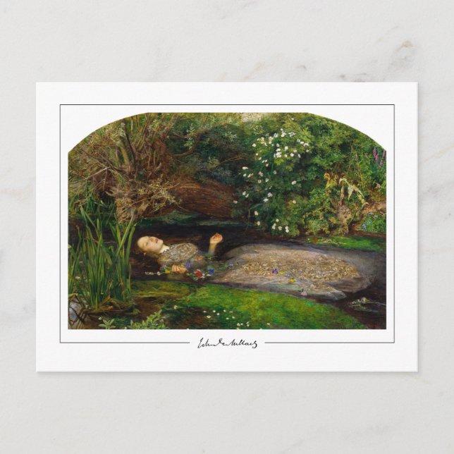 John Everett Millais #14 - Fine Art Postcard Postkarte (Vorderseite)