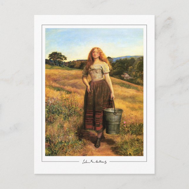 John Everett Millais #176 - Fine Art Postcard Postkarte (Vorderseite)