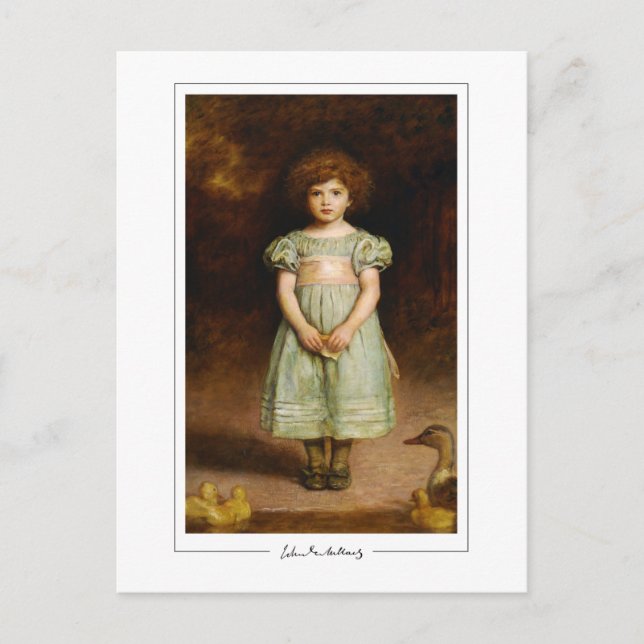 John Everett Millais #9 - Fine Art Postcard Postkarte (Vorderseite)