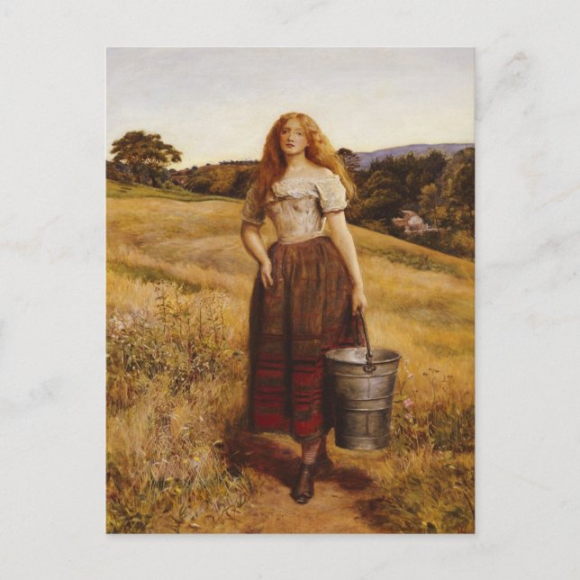 John Everett Millais - Carte postale Farmer's Daug (Devant)