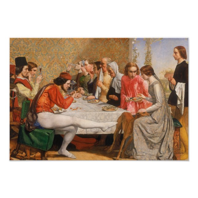 John Everett Millais - Isabella Fotodruck (Vorne)