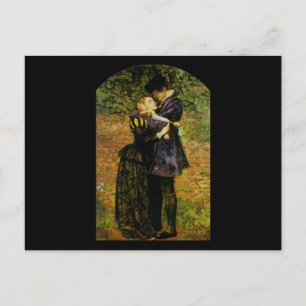 John Everett Millais Isabella Hugenotte Postkarte