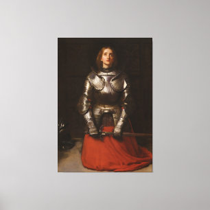 John Everett Millais - Joan of Arc Leinwanddruck
