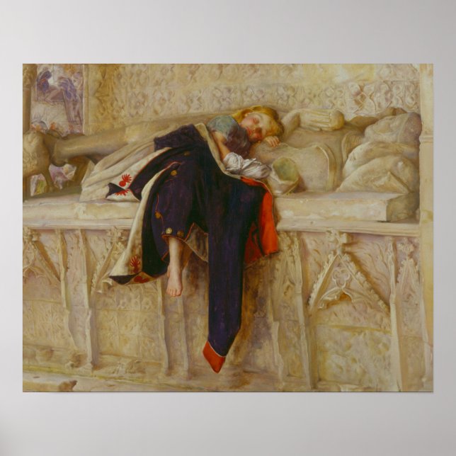 John Everett Millais - L'Enfant du Regiment Poster (Vorne)