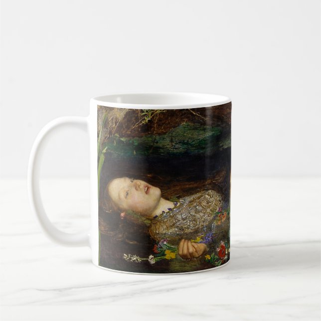 John Everett Millais - Ophelia Kaffeetasse (Links)