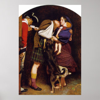 John Everett Millais Order of Release Poster