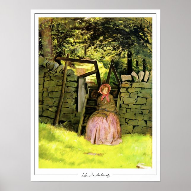John Everett Millais Zedign Art Poster #105 (Vorne)