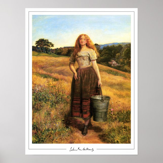 John Everett Millais Zedign Art Poster #176 (Vorne)