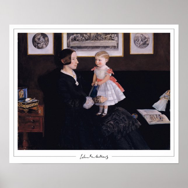John Everett Millais Zedign Art Poster #19 (Vorne)