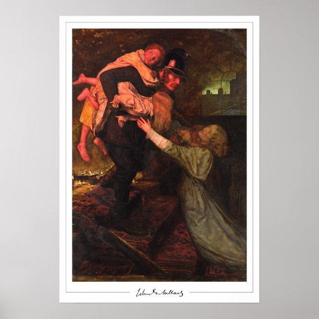 John Everett Millais Zedign Art Poster #7 (Vorne)