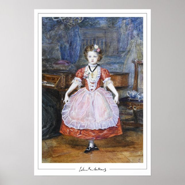 John Everett Millais Zedign Poster d'art #20 (Devant)